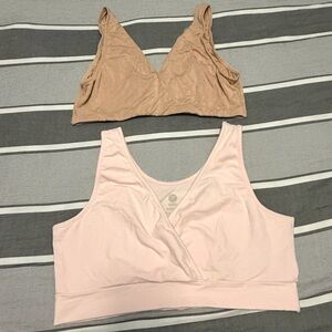 Kindred Bravely and Pea in the Pod Nursing Bras